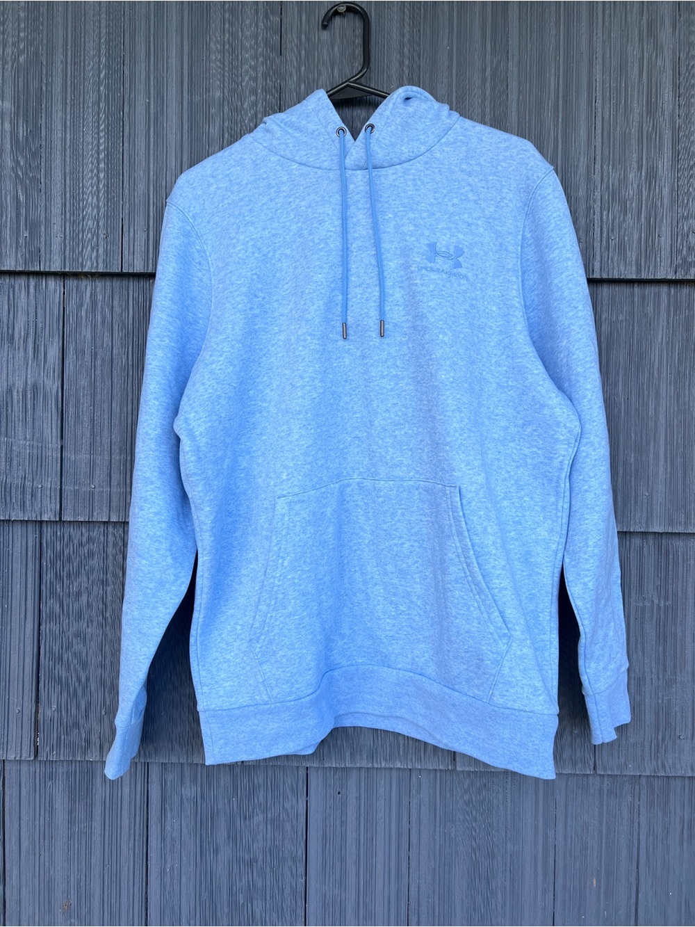 Under Armour Woman’s Heather Sky Blue Hoodie Pullover